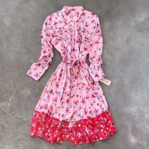 Nanette Lenore Pintuck dress Sz. 8